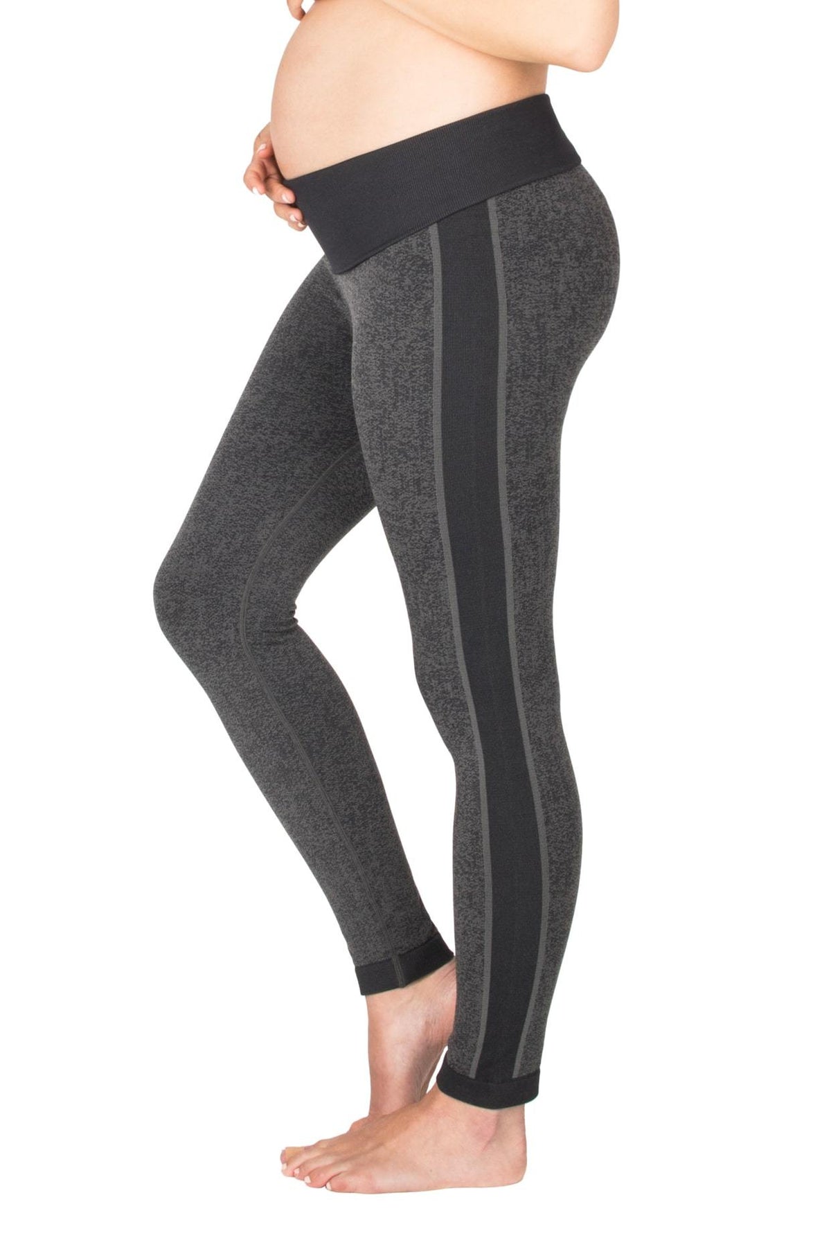 MIRITY Maternity Seamless Leggings Over The Belly Pregnancy